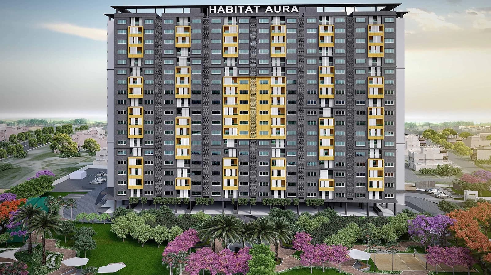 Habitat Aura - 3 BHK apartments in bangalore | Housystan