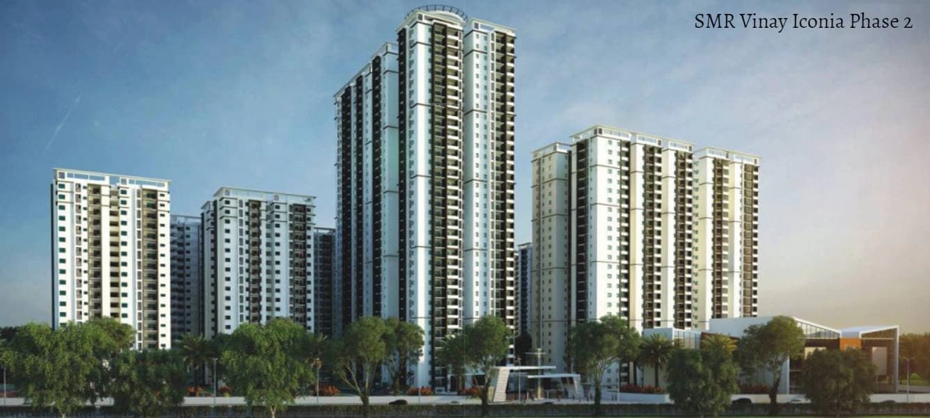 SMR Vinay Iconia Phase 2 - 2, 3 & 4 BHK apartments in hyderabad | Housystan