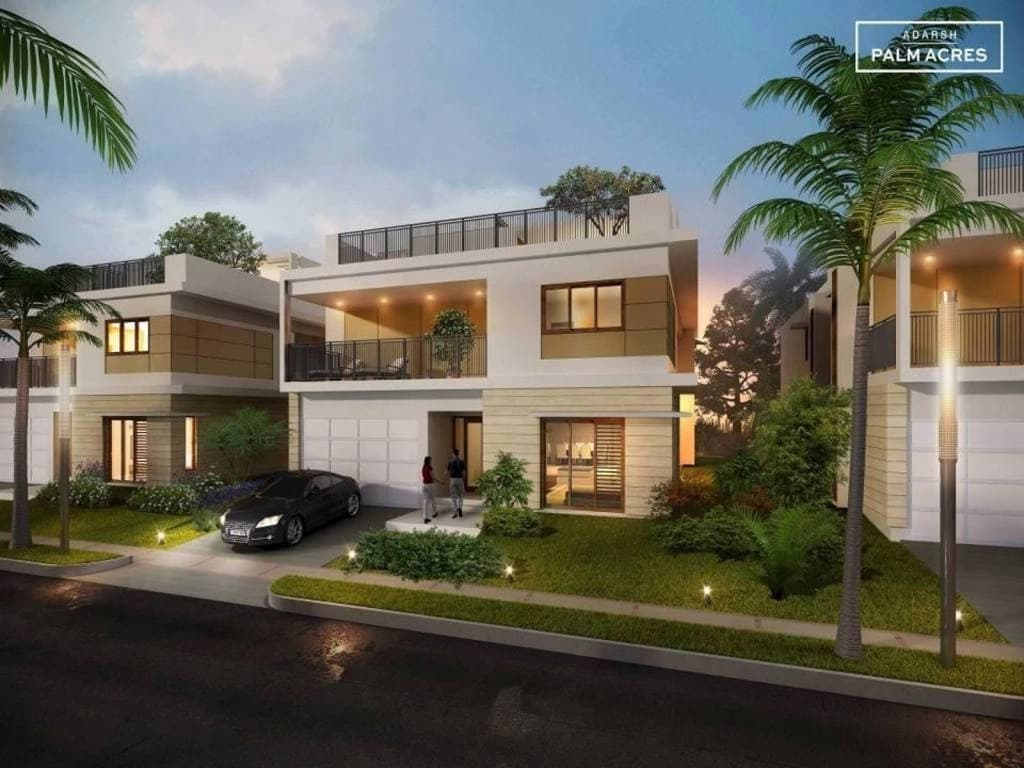 Adarsh Palm Acres - 4 BHK villa in bangalore | Housystan